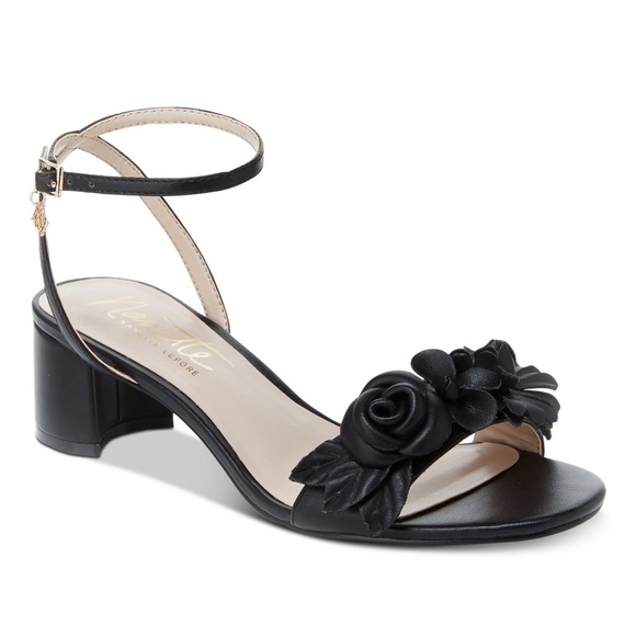 Nanette Lepore Donna Dress Sandals Black Size 8 - Picture 1 of 10